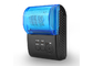 Mini imprimante thermique portative de dent bleue imprimante de facture de reçu de photo avec la cabine de papier de 58mmx50mm fournisseur
