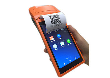 Terminal tenu dans la main de position d'Android de paiement portatif avec l'écran tactile d'imprimante/5,5 pouces