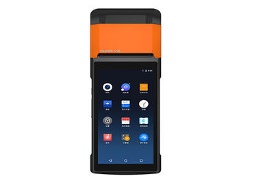 La poche 4G marquent sur tablette le terminal PDA WIFI portatif Mini Built In Thermal Printer de position